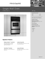 Frigidaire FGB24L2EC Product Specifications Sheet (English)