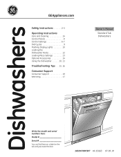 Hotpoint HDA3600RBB Owners Manual