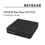 Netgear NTV250-100NAS Installation Guide