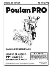 Poulan f-407886.indd User Manual