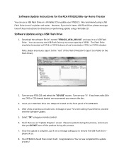 RCA RTB1023 RTB1023 Software Update Instructions