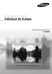 Samsung PL-50D4H User Manual (user Manual) (ver.1.0) (Spanish)