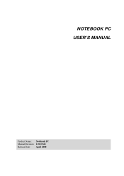 Asus L84Ce L8400 Series User Manual (English Version)