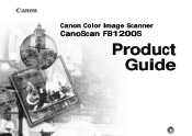 Canon CanoScan FB 1200S Product Guide