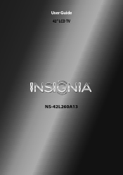 Insignia NS-42L260A13 User Manual (English)