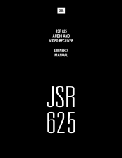 JBL JSR 625 Owners Manual English