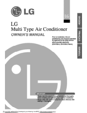 LG LMU360HE Owners Manual