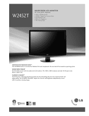 LG W2452T Specification (English)