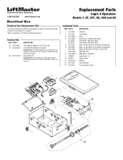 LiftMaster GT GT Logic 4-Repair Parts Manual