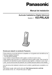 Panasonic KX-PRLA20B KX-PRLA20B Owner's Manual (Spanish)