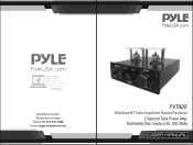 Pyle PVTA20 Instruction Manual