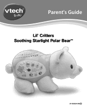 Vtech VTech VTech Lil Critters Soothing Starlight Polar Bear White User Manual