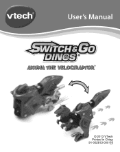 Vtech Switch & Go Dinos - Akuna the Velociraptor User Manual