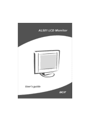 Acer AL501 AL501 User's Guide
