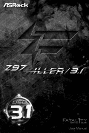 ASRock Fatal1ty Z97 Killer/3.1 User Manual