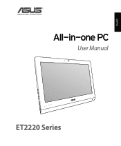 Asus ET2220I User's Manual for English Edition