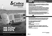 Cobra MRF57 MR F57W Manual - Spanish