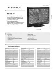 Dynex DX32L200A12 Information Brochure (English)