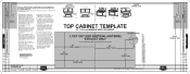 GE PNM9216SKSS Installation Template Top Cabinet