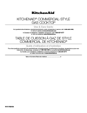KitchenAid KCGC558JSS Owners Manual