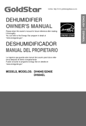 LG DH404EY6 Owners Manual