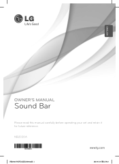 LG NB2030A Owners Manual
