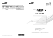 Samsung UN65F9000AF Quick Guide Ver.1.0 (English)