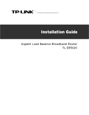 TP-Link TL-ER5120 TL-ER5120 Installation Guide