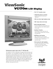 ViewSonic VG170m Brochure