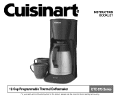 Cuisinart DTC-975 DTC-975 Manual