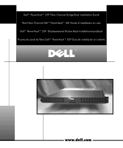 Dell PowerVault 35F Dell PowerVault 35F Fibre Channel Bridge Rack Installation Guide