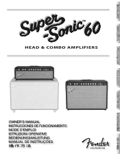 Fender Super-Sonic 60 Owner Manual