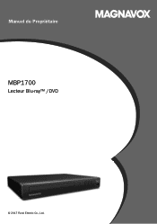 Magnavox MBP1700/F7 Owners Manual French