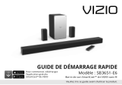Vizio SB3651-E6 Guide de Demarrage Rapide