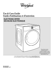 Whirlpool WED94HEAC Use & Care Guide