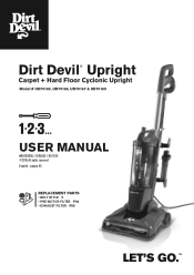 Dirt Devil UD70167P User Manual