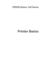 Epson C42UX Printer Basics