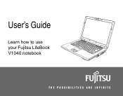 Fujitsu V1040 V1040 User's Guide