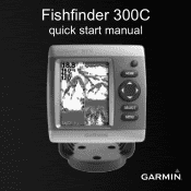Garmin Fishfinder 300C Quick Start Manual
