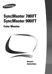 Samsung 900IFT User Manual (user Manual) (ver.1.0) (English)