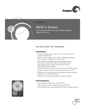 Seagate ST3250310SV SV35.3 Series Data Sheet