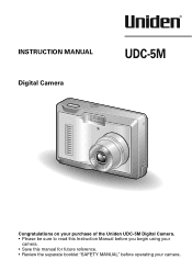Uniden UDC5M English Owners Manual