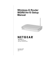 Netgear WGR614v10 WGR614v10 Setup Manual