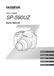Olympus SP590UZ SP-590UZ Basic Manual (English, Français, Español, Deutsch, PYCCi0;h8;h9;)