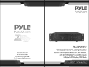 Pyle PMX3500PH Instruction Manual