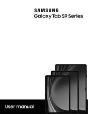 Samsung Galaxy Tab S9 Wi-Fi User Manual