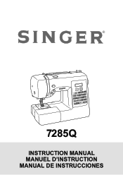 Singer Patchwork 7285Q Instruction Manual