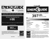 Maytag MBF1958FEW Energy Guide
