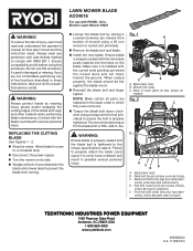 Ryobi AC04016 Operation Manual
