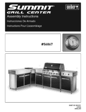 Weber Summit Grill Center L LHS LP Assembly Instructions